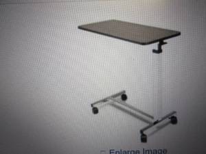 Lumex overbed table, looks new, ass...