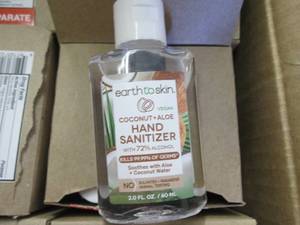 lot 7 image: 12- 6pks 2 oz Earth to Skin Coconut...