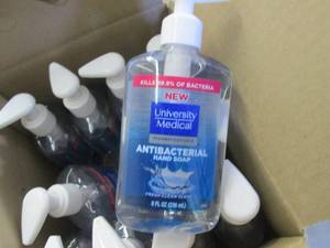 lot 10 image: 12- 8 oz Bottles Antibacterial Hand...