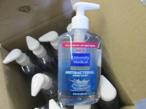 lot 11 image: 12- 8 oz Bottles Antibacterial Hand...