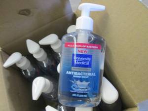 lot 12 image: 12- 8 oz Bottles Antibacterial Hand...
