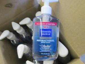 lot 13 image: 12- 8 oz Bottles Antibacterial Hand...