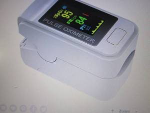 lot 43 image: Fingertip Pulse Oximeter, Color LCD...