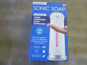 lot 44 image: Bell  Howell Sonic Soap Automatic ...