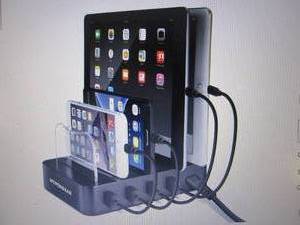 lot 56 image: HyperGear 4-Port USB Charging Stati...