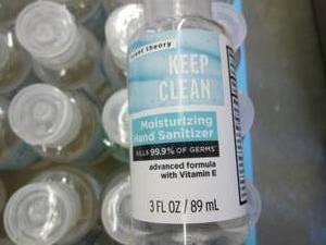 lot 21 image: Box of 72- 3 oz Bottles Scent Theor...