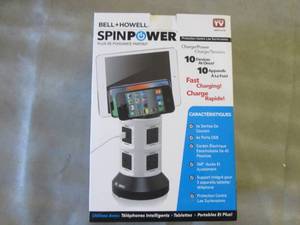 lot 83 image: Bell  Howell Spin Power Charging S...