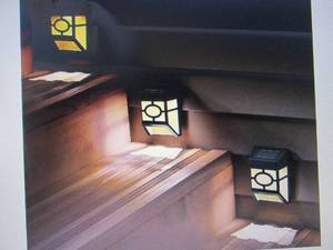 lot 84 image: 2- 6-Pack Solar DeckFence Lights o...