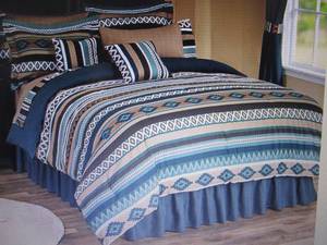 lot 91 image: 20-Piece Bonanza Bedding Set open p...