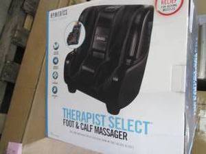 lot 117 image: Homedics FootCalf Massager open bo...