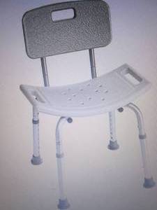 lot 98 image: Lumex Bath Chair open box Retail ...
