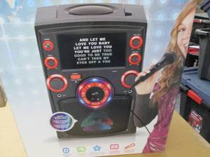 lot 99 image: iLive Bluetooth Karaoke Party Machi...