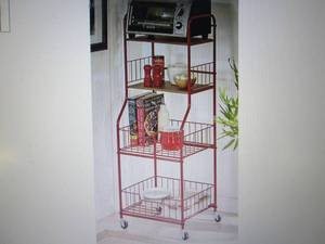 lot 151 image: 16.5 Wide Rolling Storage Cart in ...