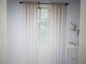 lot 238 image: Erica Crushed Voile Panel Pair plus...