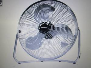 lot 284 image: Optimus Industrial 18 Floor Fan op...