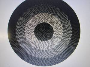 lot 310 image: Alpine Braided Round Rug open pkg $...
