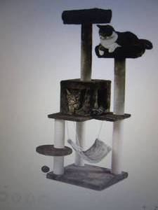 lot 324 image: Kitty Power Paws Cat Condo open box...