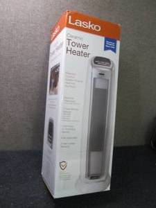 lot 288 image: Lasko Ceramic Tower Heater open box...