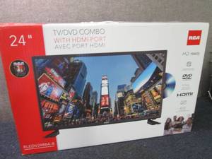 lot 294 image: RCA 24-Class LED HDTVDVD Combo op...