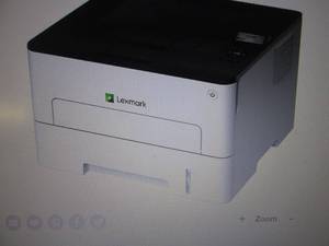lot 326 image: Lexmark Monochrome Laser Printer op...