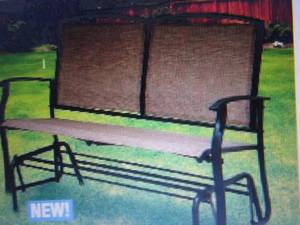 lot 343 image: Brown Sling Double Glider open box ...