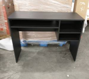 lot 4 image: New Black writing desk