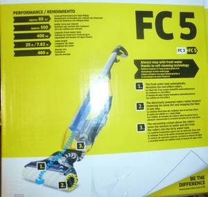 lot 14 image: New Karcher FC5 hard floor cleaner
