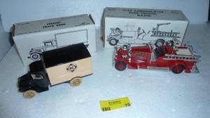 lot 75 image: Iowa Fire Truck and Allis Chalmers freight truck