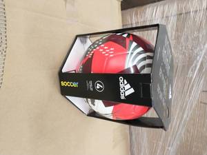 lot 82 image: New Adidas soccer ball size 4