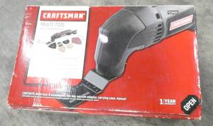 lot 114 image: New Craftsman Multi Tool oscillating cutter, sander, grinder