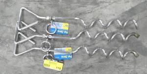 lot 118 image: 3 new 16 Tie-Out stakes for your pet