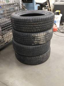 lot 209 image: Set of 4 new tires - Goodyear Assurance 22565R17