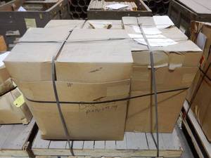 lot 21 image: Large Pallet of Vintage Glass Color Separation Plates and Negatives