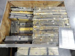 lot 36 image: Large Pallet of Vintage Glass Color Separation Plates and Negatives
