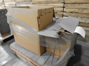 lot 45 image: Large Pallet of Vintage Glass Color Separation Plates and Negatives