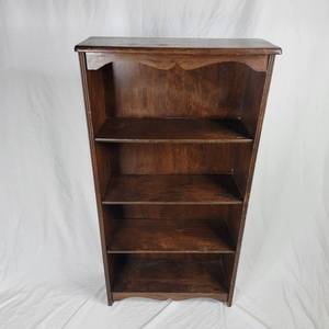 lot 17 image: 1940s Dark Wood Bookcase