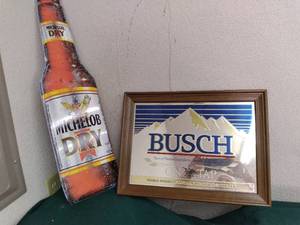 Busch mirror 20x15 and metal Mich...