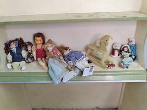vintage dolls some are porcelain se...