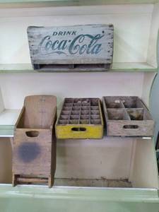 Vintage wood crates...