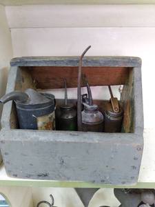 vintage woods toolbox oil change vi...