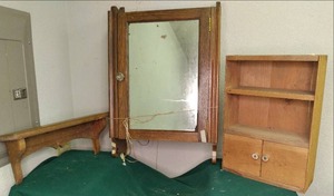 vintage cabinet with me good shape ...