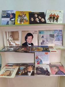 large lot of vintage records see ph...
