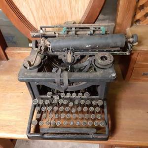 Antique Desktop Typewriter. Althoug...