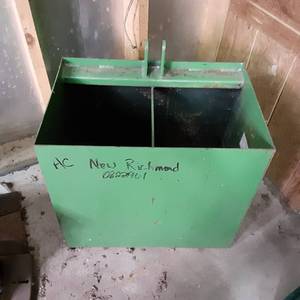 Heavy duty metal John deere green s...