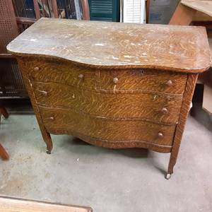 Solid Wood Vintage 4 drawer Buffet ...