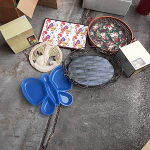 Box with Serving Trays or table dis...