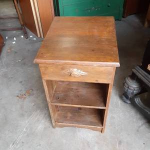 Solid Wood 2 tier Night StandSide ...