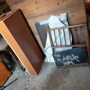 4 Solid Wood shelf surface pieces w...