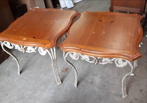 Set of 2 Endside tables with a pai...