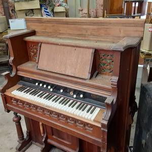 Vintage Wood Electric Church Style ...